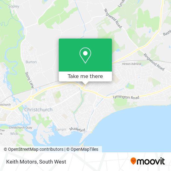 Keith Motors map