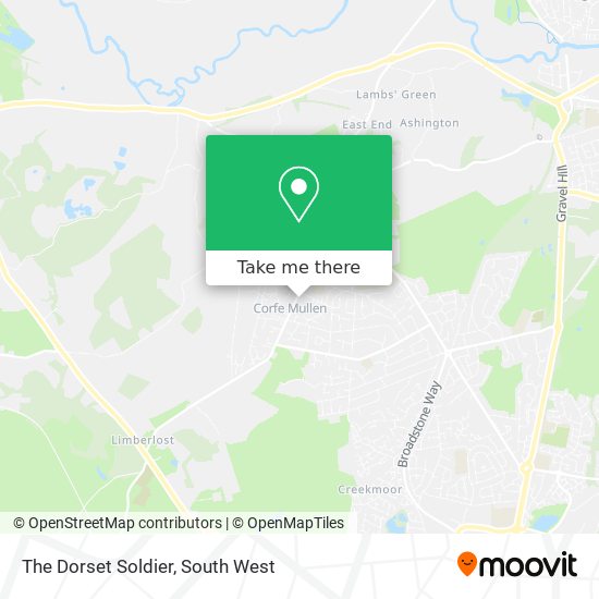 The Dorset Soldier map