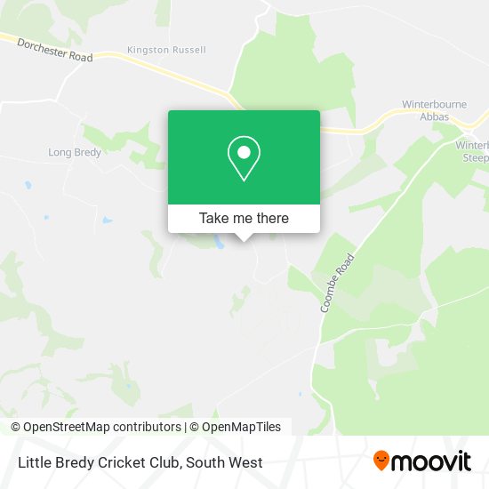 Little Bredy Cricket Club map