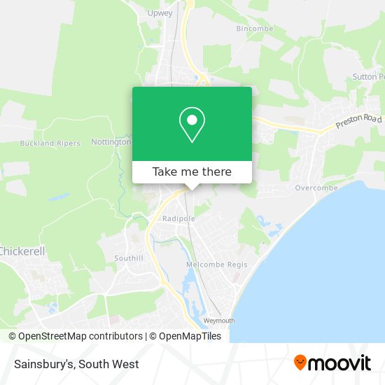Sainsbury's map