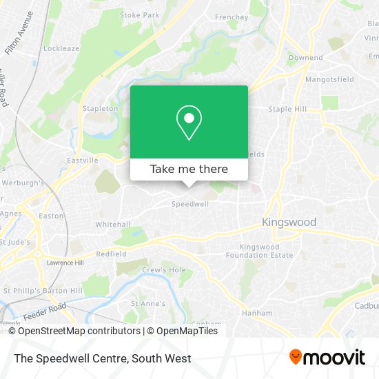 The Speedwell Centre map