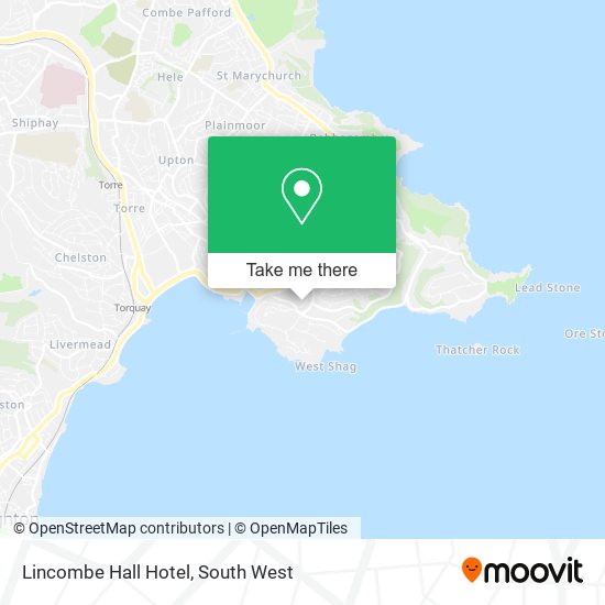 Lincombe Hall Hotel map