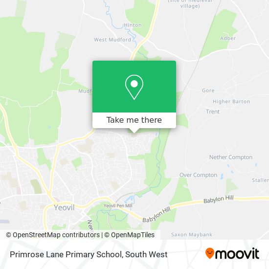 Primrose Lane Primary School map