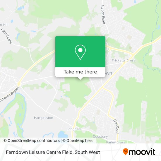 Ferndown Leisure Centre Field map