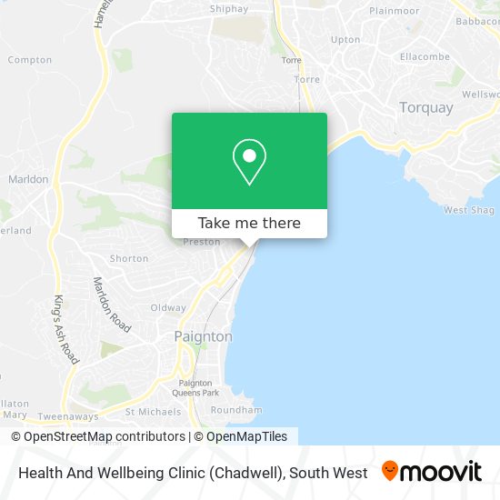 Health And Wellbeing Clinic (Chadwell) map