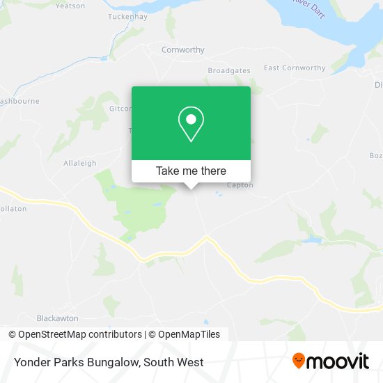 Yonder Parks Bungalow map