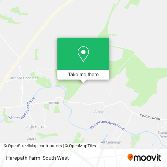 Harepath Farm map