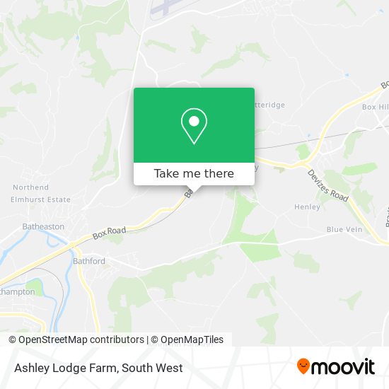 Ashley Lodge Farm map