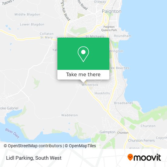 Lidl Parking map