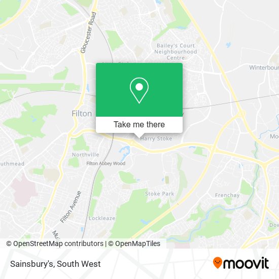 Sainsbury's map