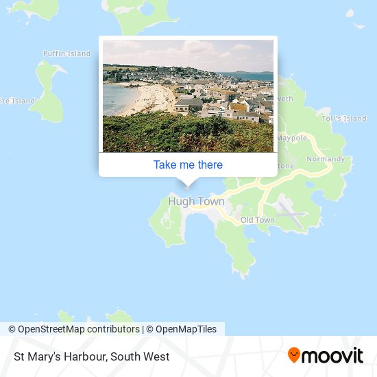 St Mary's Harbour map