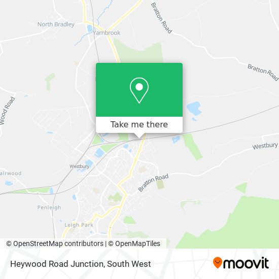Heywood Road Junction map