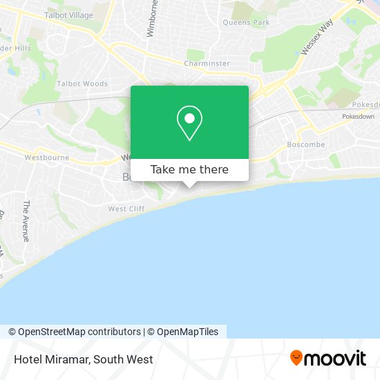 Hotel Miramar map