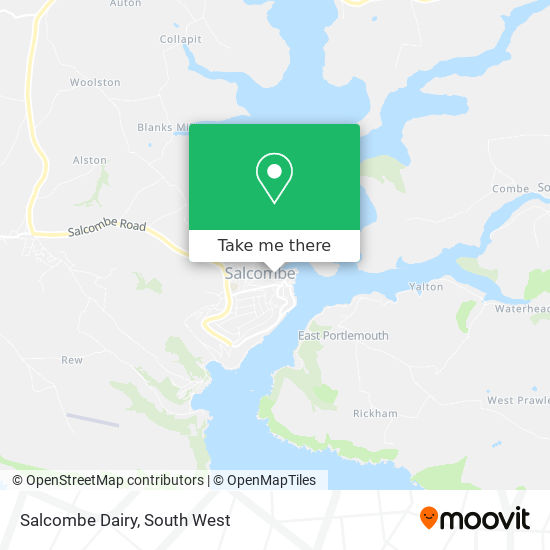 Salcombe Dairy map