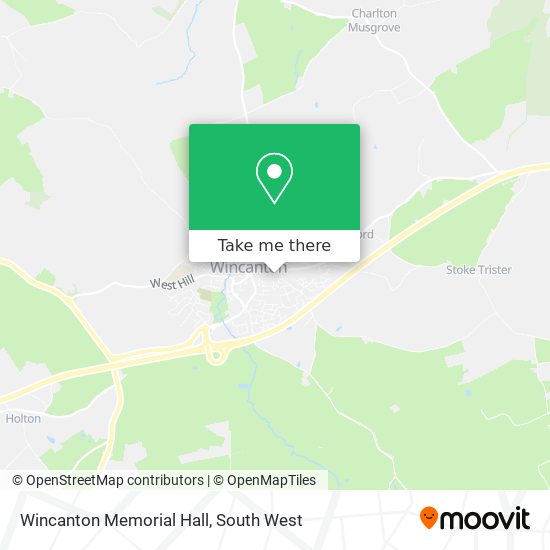 Wincanton Memorial Hall map