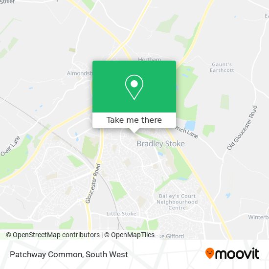 Patchway Common map