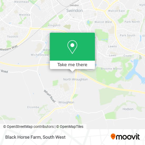 Black Horse Farm map