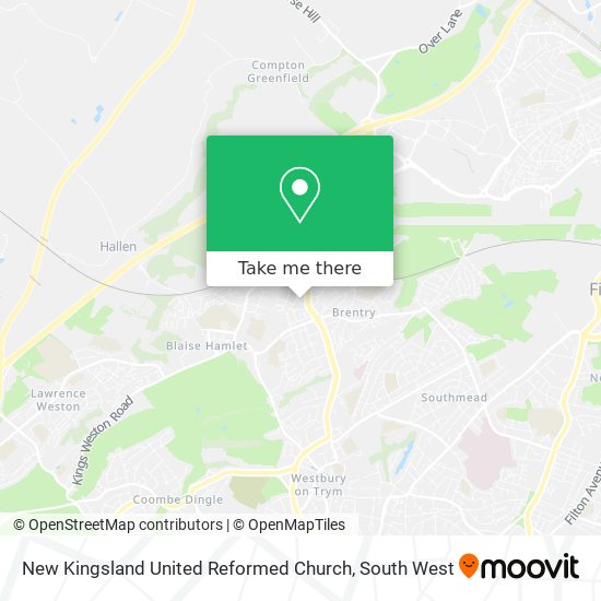 New Kingsland United Reformed Church map