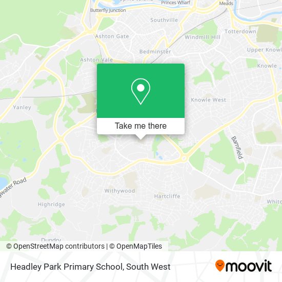 Headley Park Primary School map