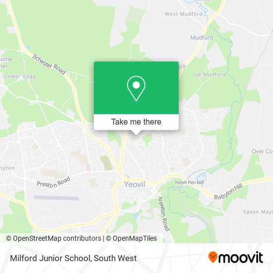 Milford Junior School map