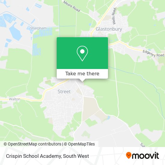 Crispin School Academy map