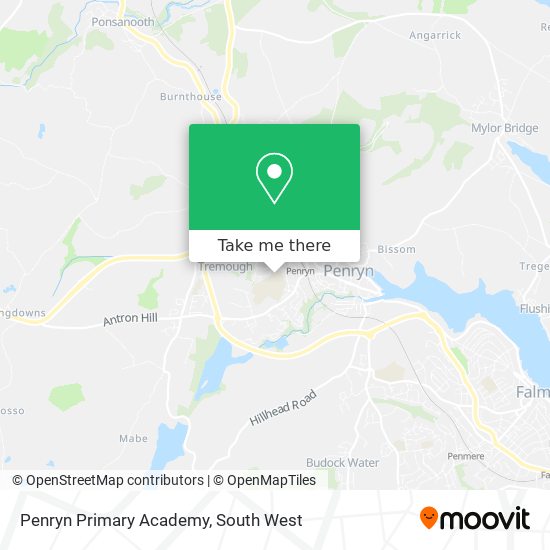 Penryn Primary Academy map