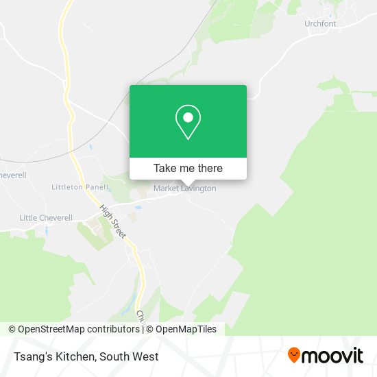 Tsang's Kitchen map