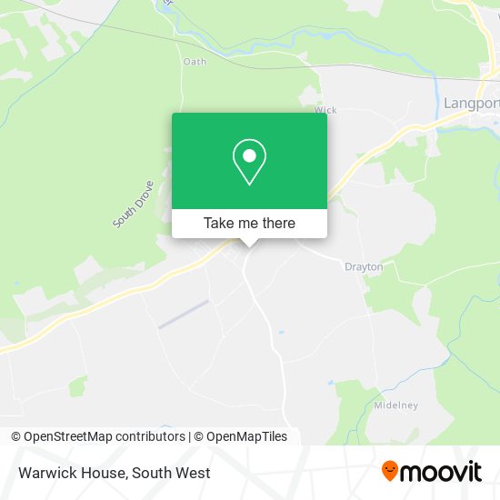 Warwick House map