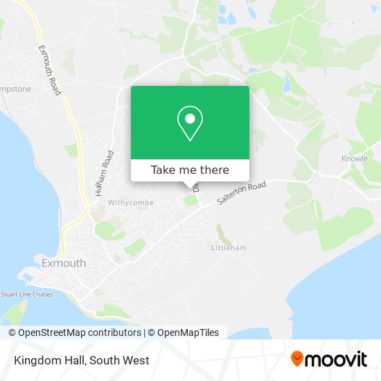 Kingdom Hall map