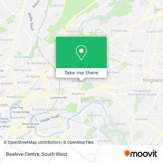 Beehive Centre map
