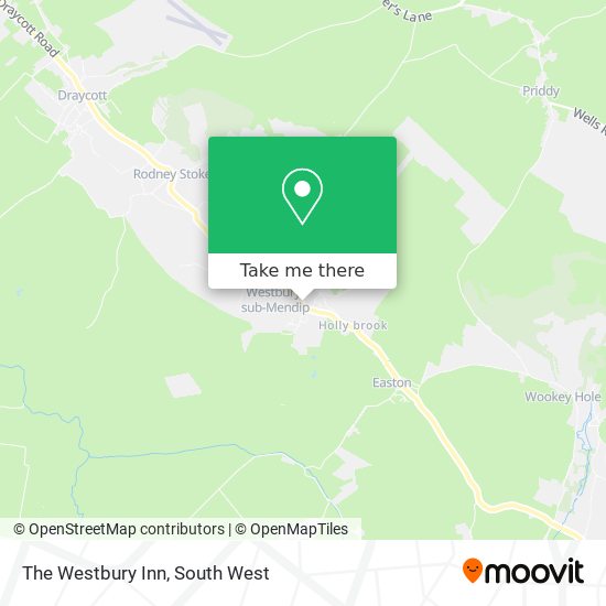 The Westbury Inn map