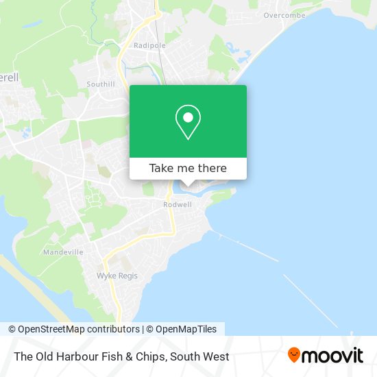 The Old Harbour Fish & Chips map