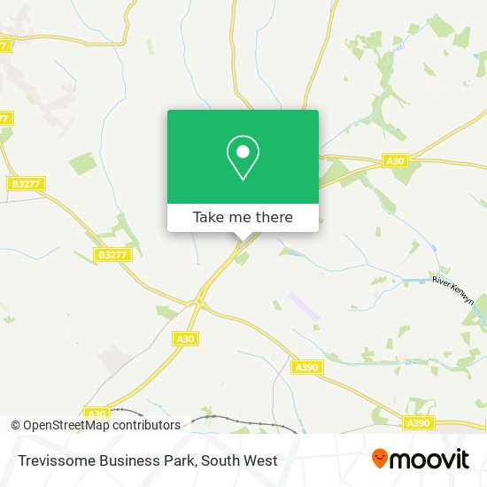 Trevissome  Business Park map
