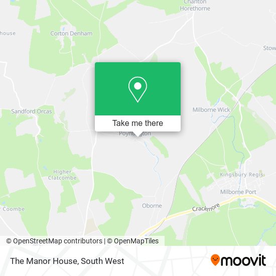 The Manor House map