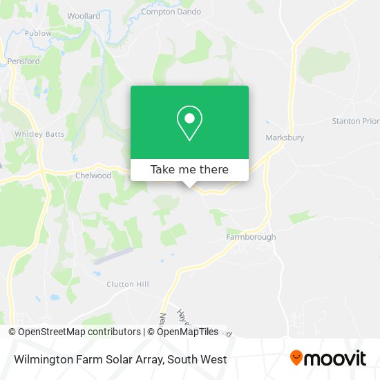 Wilmington Farm Solar Array map