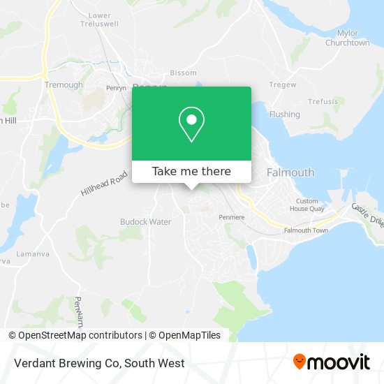 Verdant Brewing Co map