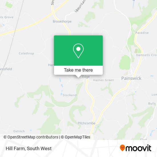 Hill Farm map