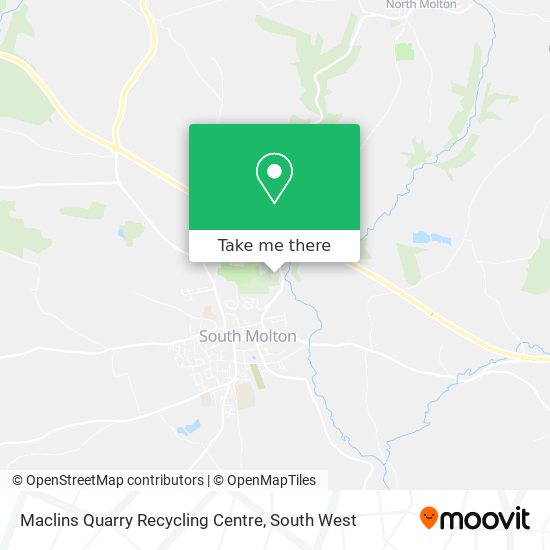 Maclins Quarry Recycling Centre map