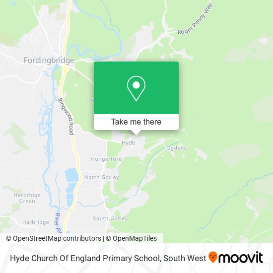 Hyde Church Of England Primary School map