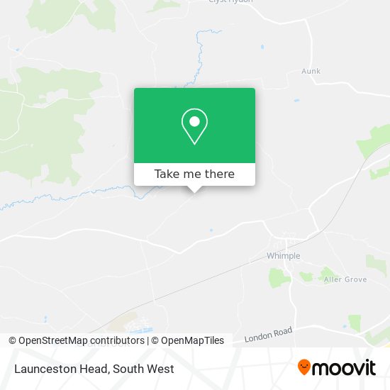 Launceston Head map