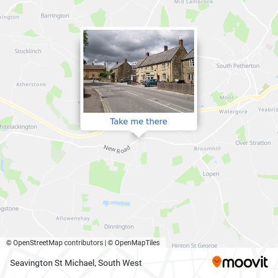Seavington St Michael map
