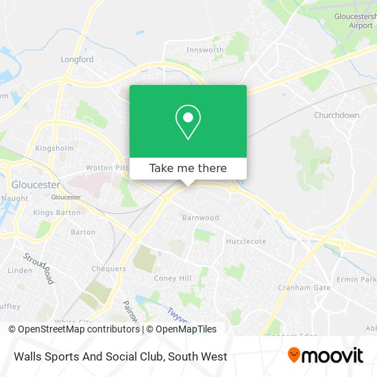 Walls Sports And Social Club map