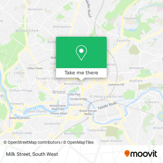 Milk Street map