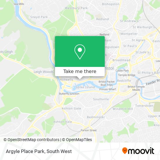 Argyle Place Park map