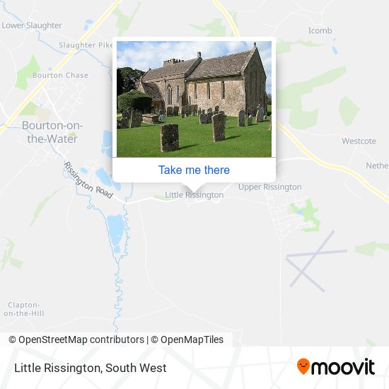 Little Rissington map