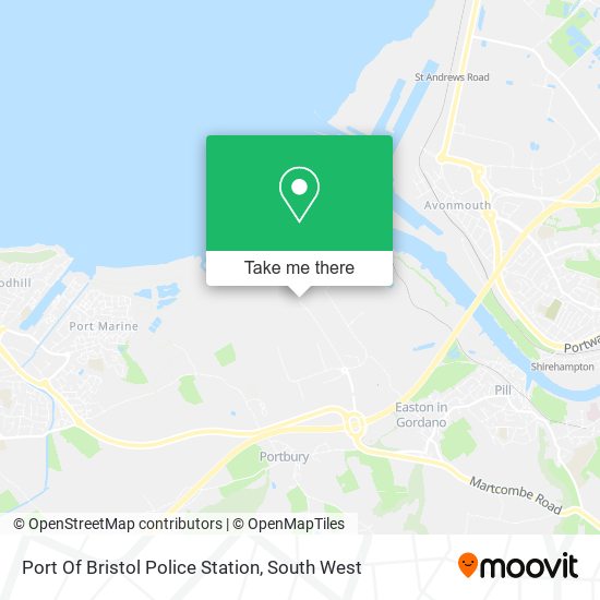 Port Of Bristol Police Station map