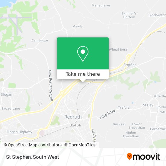 St Stephen map