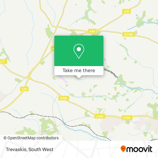 Trevaskis map