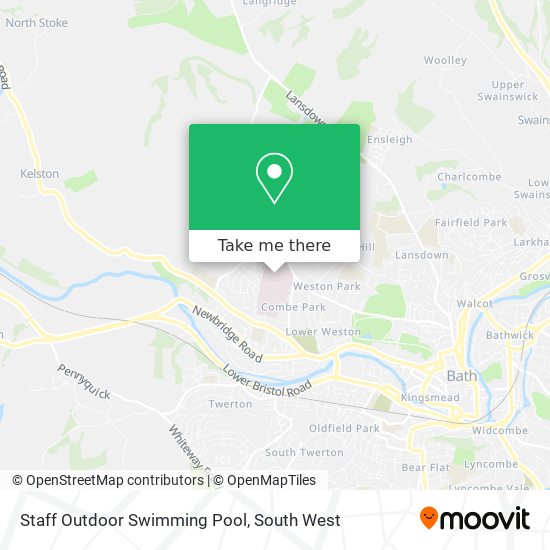 Staff Outdoor Swimming Pool map
