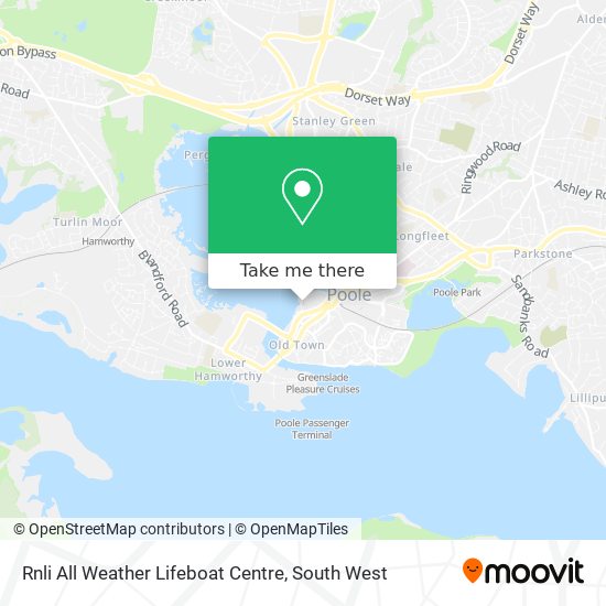 Rnli All Weather Lifeboat Centre map